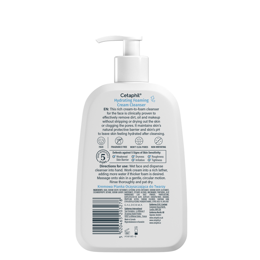 Hydrating Foaming Cream Cleanser